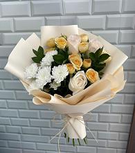 Букет цветов из:  Розы и Хризантемы в Щучьем Воронежской области