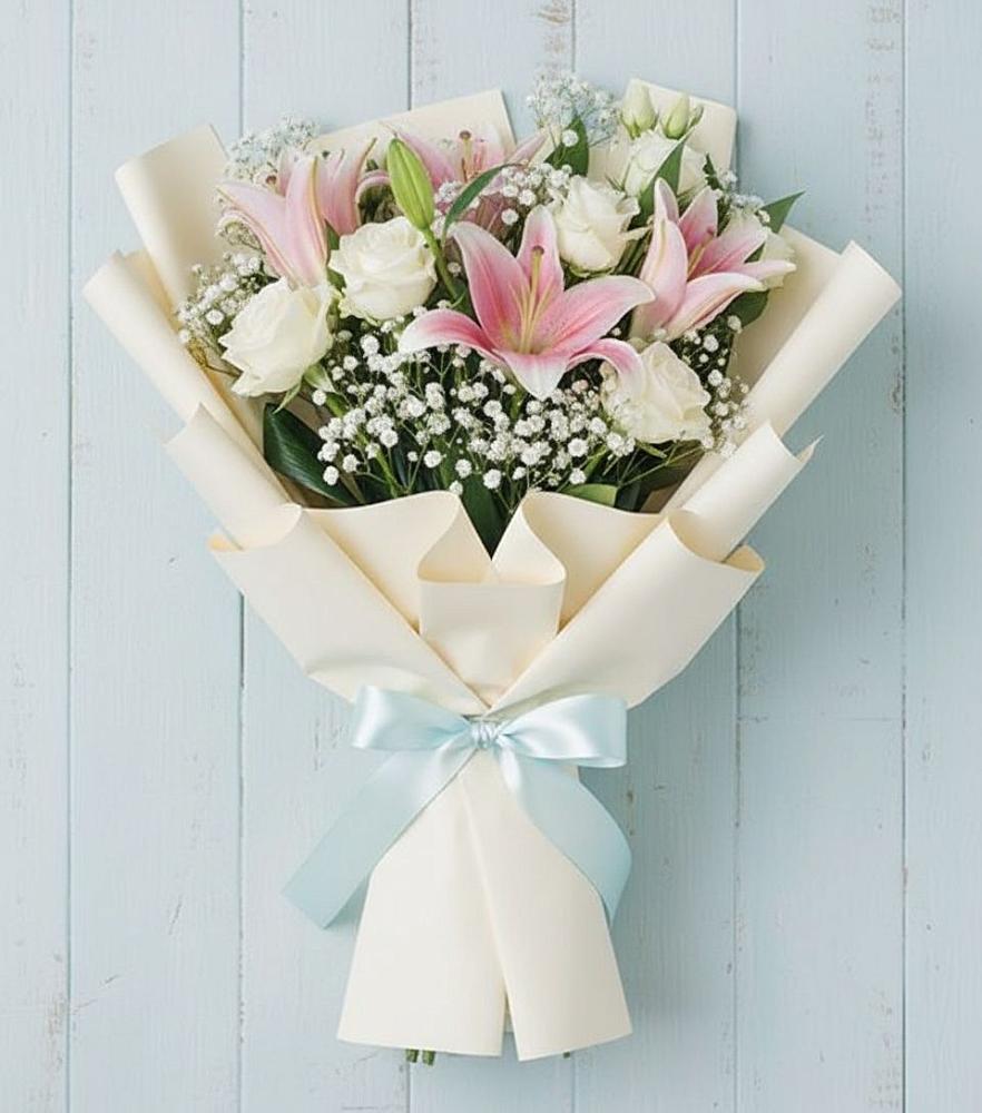 Букет цветов из: Лилии в Щучьем Воронежской области