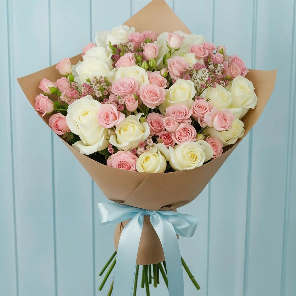 Букет цветов из: Розы в Щучьем Воронежской области