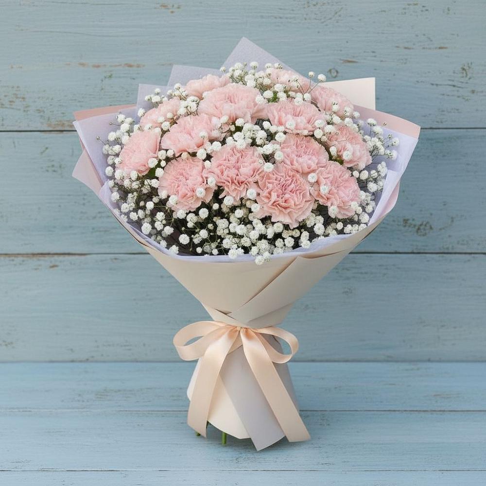 Букет цветов из: Гвоздики в Щучьем Воронежской области