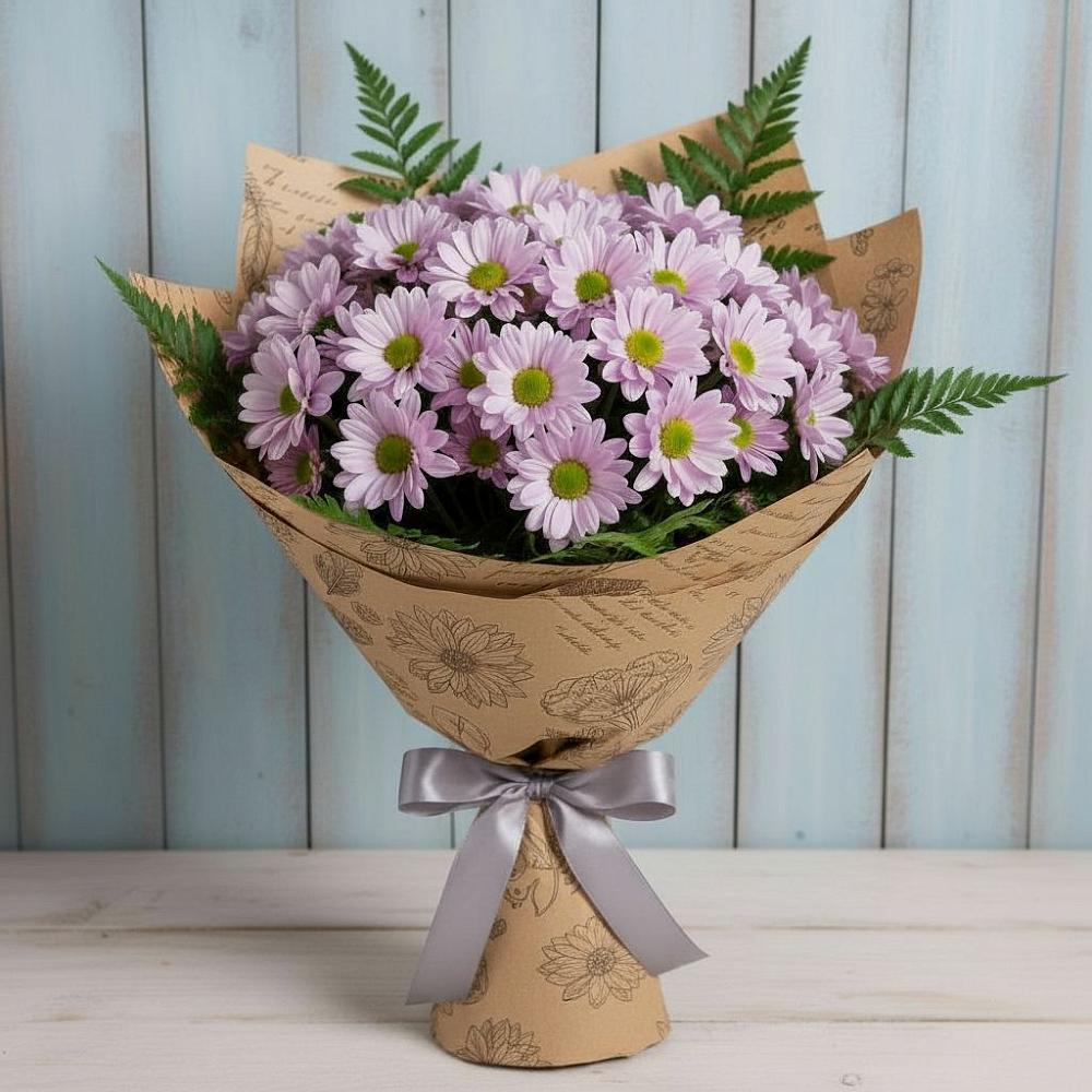 Букет цветов из: Хризантемы в Щучьем Воронежской области