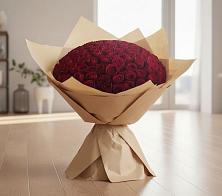 Букет 101 Красная роза в Щучьем Воронежской области