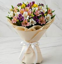 Букет цветов из:  Альстромерии #REPLACE_PRED# Щучьем Воронежской области