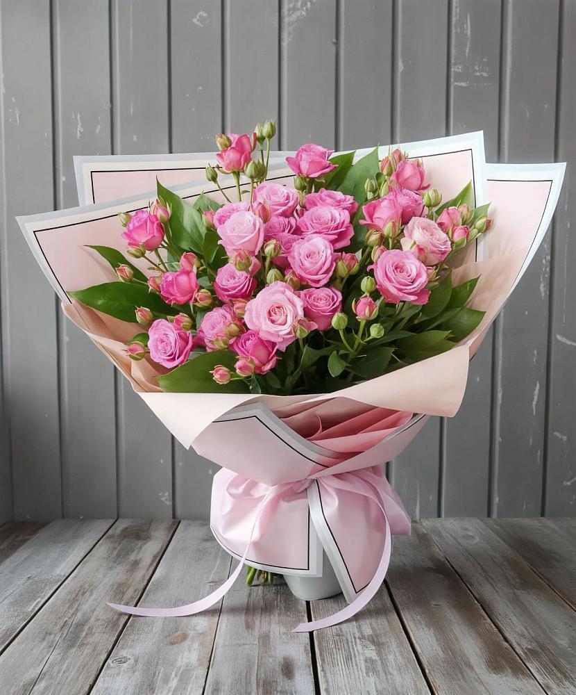 Букет Розовый кустик в Щучьем Воронежской области