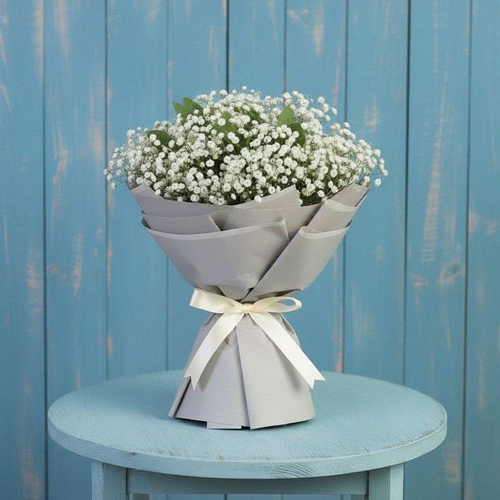 Букет цветов из: Гипсофила в Щучьем Воронежской области