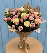 Букет цветов из:  Розы в Щучьем Воронежской области