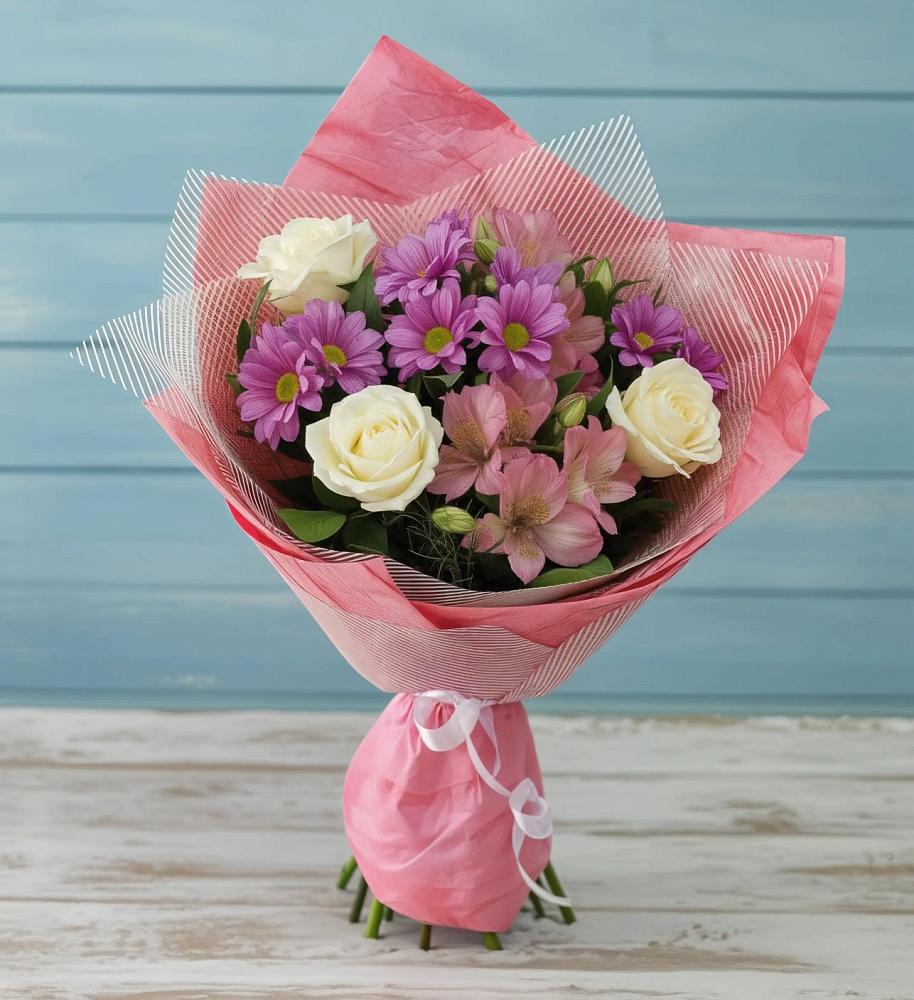 Букет цветов из: Герберы в Щучьем Воронежской области