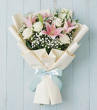 Букет цветов из:  Лилии в Щучьем Воронежской области