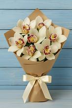 Букет цветов из:  Орхидеи и Розы в Щучьем Воронежской области